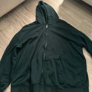 Dark green Old Navy zip up